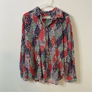 Loft bandana style top size large